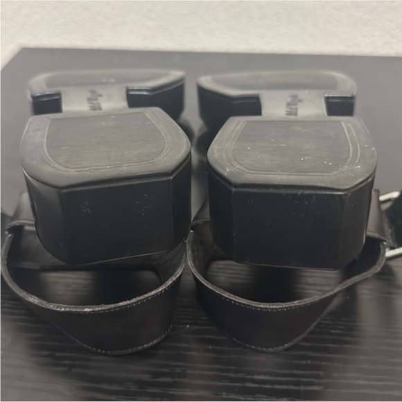 Authentic Robert Clergerie luxury designer black leather platform sandals sz 9 - Picture 13 of 13